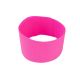 Pata Bandas de nylon rosado pqt X10 