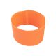 Pata Bandas de nylon naranja pqt X10 
